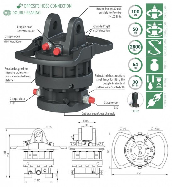 Hydraulic Rotators - Hydraulic Rotator